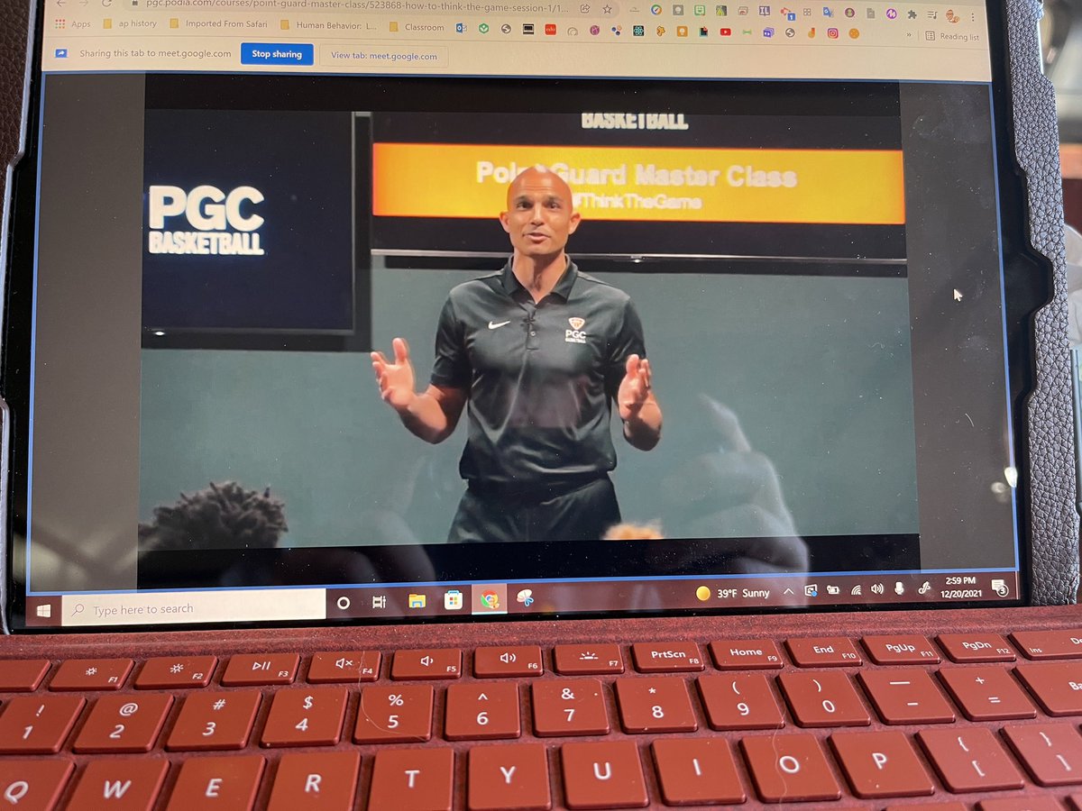 THSMr_Horner's tweet photo. Virtual practice…on the menu-@PGCbasketball Point Guard Master Class! Time to grow! Proud of player present. Ready to get better!#ThinkTheGame #PGC #key5coaching https://t.co/jQmZ8RzL73