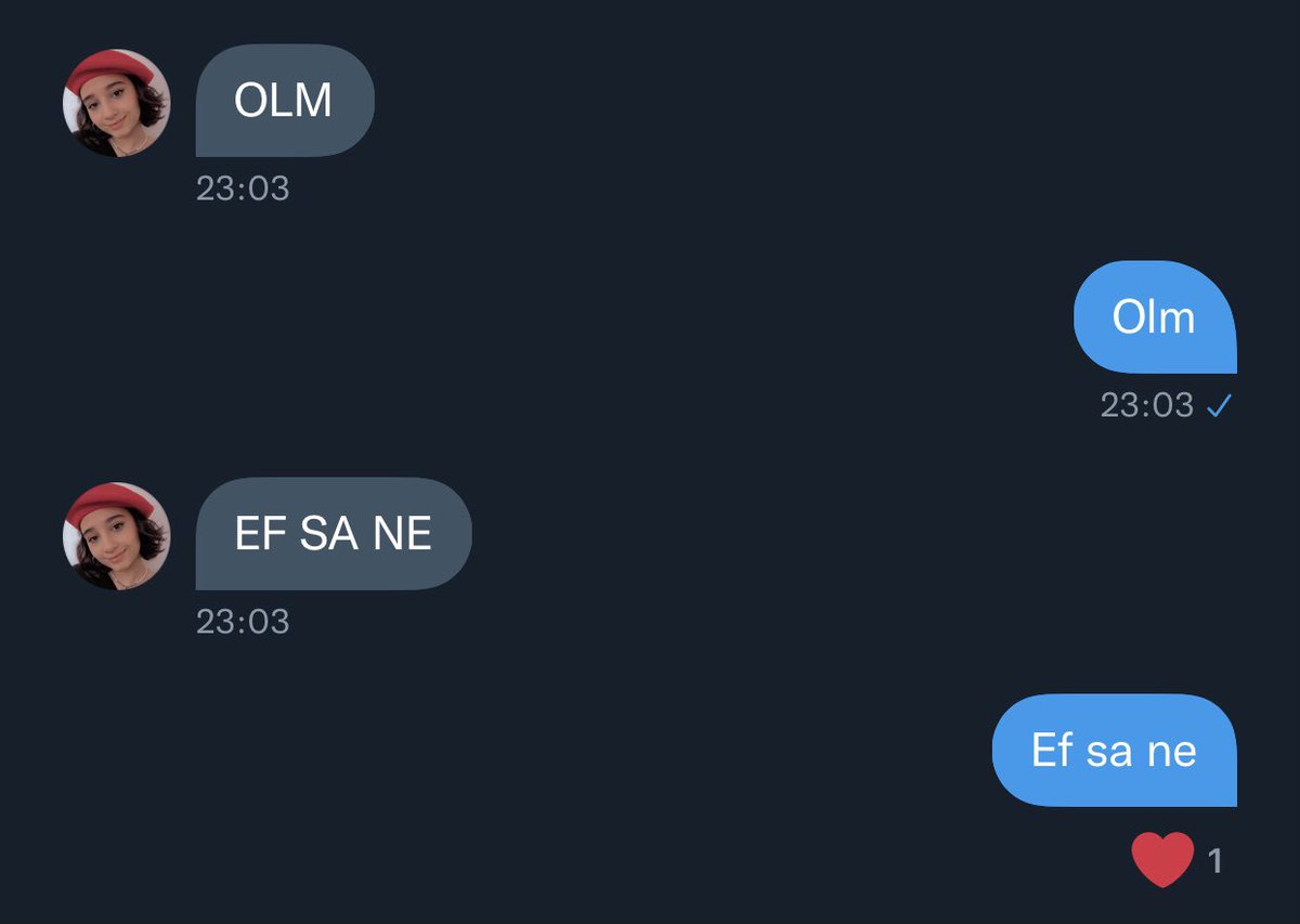 Aynı anda kaç bestie aynı mesajları yazar atar ki hajdhs <a href="/iremmbagdatli/">irem</a>