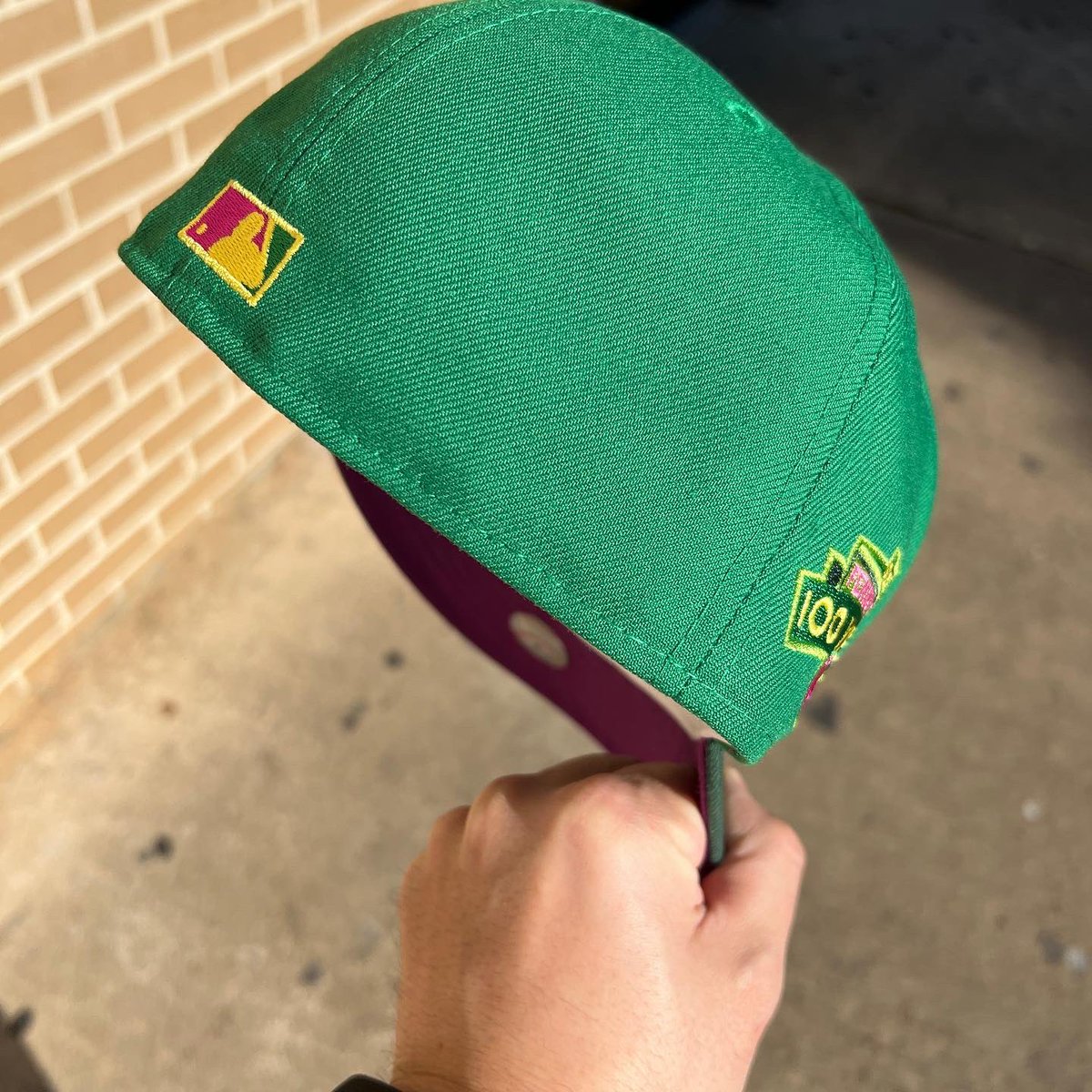 Missing Watermelon Big League Chew. 2022. 

#myfitteds #russetsunset #bostonredsox #redsox #bigleaguechew #newera