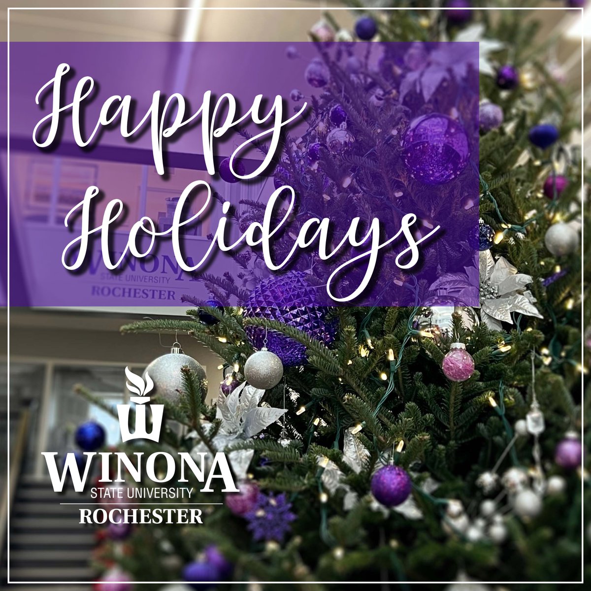 May your studies be merry and bright! Thank you for being a part of our campus community. We will see you back in the new year for another successful semester. Student &amp; Campus Services are available for assistance from a distance throughout the break ➡️➡️ wsu.mn/rochscs