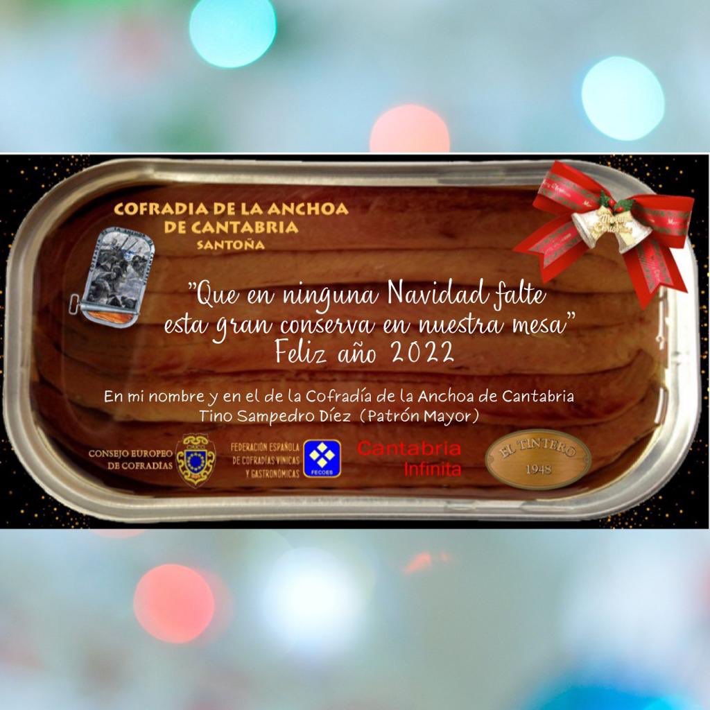 Desde la Cofradía de la Anchoa os deseamos una FELIZ NAVIDAD. #cofradíadelaanchoa #cantabriainfinita #cantabriamásxdescubrir
