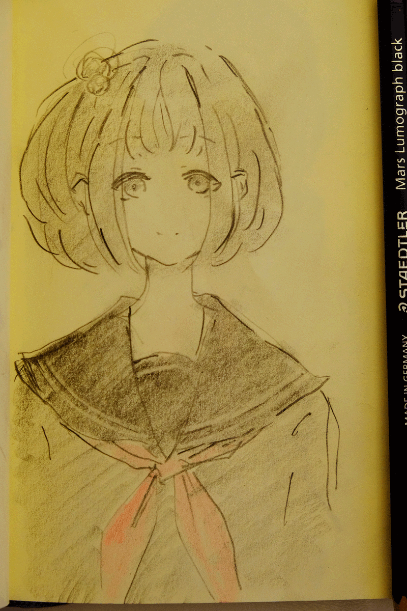 メモ帳と鉛筆 