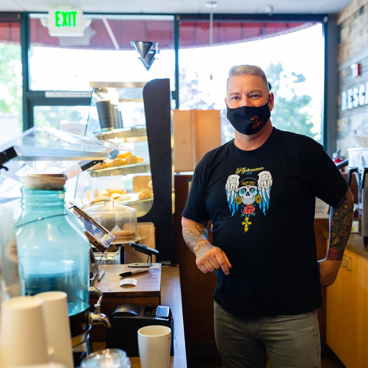 Great service, friendly faces, and delicious coffee: What do these all have in common? You’ll always find them here! #RescateCoffee