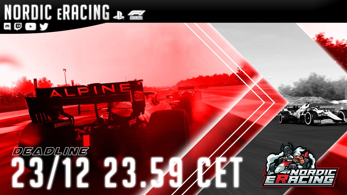 With 3 days to sign-up deadline, it's still possible to sign up for season 9!

To confirm your participation in season 9, you need to do TT times on Belgium and Japan!

Join our Discord to sign-up: discord.gg/etRZpU2fGn