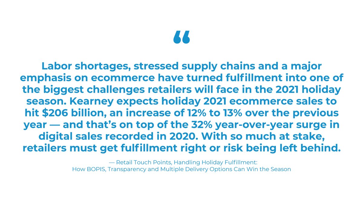 With fulfillment being one of  the biggest challenges for retailers, you must have a last mile delivery partner you trust. GoFor provides simple, seamless, and sustainable delivery options for you to take the stress out of the holidays: ow.ly/lvMi50HfyRZ