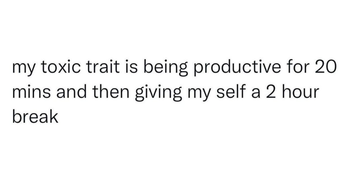 womenshumor's tweet photo. 1 week break* but yes. https://t.co/XUTqZxYKhO