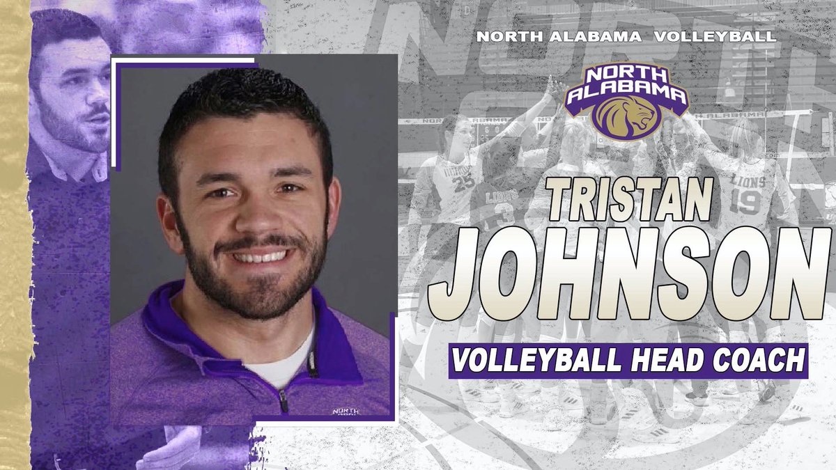 UNA_Volleyball's tweet photo. Welcome to North Alabama, Coach Tristan Johnson! 🦁

🔗: https://t.co/UvouskXkFe

#RoarLions https://t.co/TA0qAdkg6a