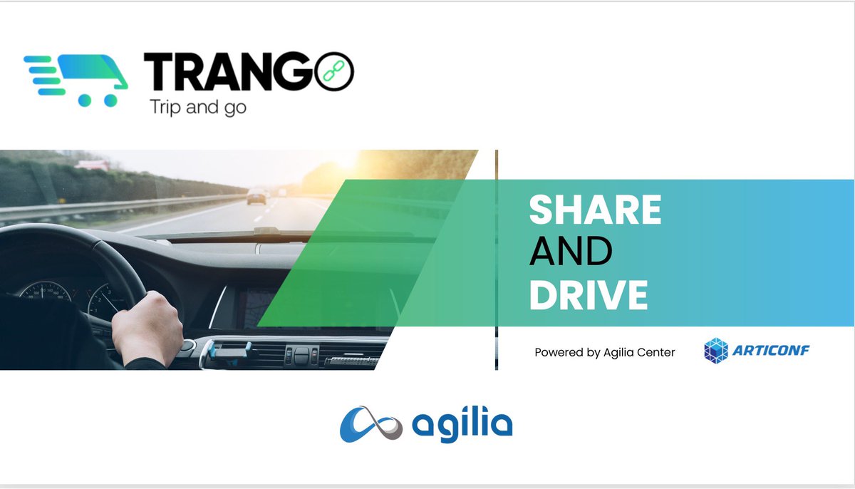 Tomorrow we are pleased to have <a href="/Adalab_Digital/">Adalab</a> as beta-tester of the application #Trango, the service for car sharing and carpooling developed in
<a href="/articonf/">ARTICONF</a> by <a href="/AgiliaCenter/">Agilia Center 👨‍💻👩‍💻</a> #software