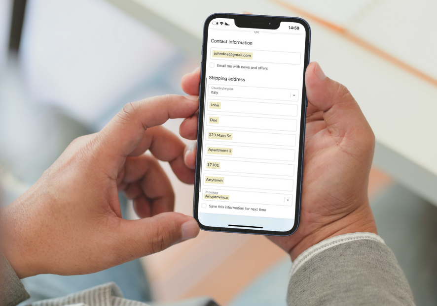 Research says people lose concentration after 8 seconds- what do you suppose filling out a form would take?😉

Check out our #forms #autocomplete variant 💚ow.ly/a9C050H64mj