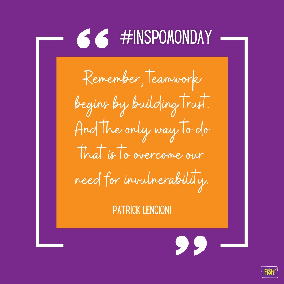 fishphilosophy's tweet photo. Teamwork makes the dream work. And what connects this dream is the trust that each member gives to one another. We cannot strive on our strength alone so we share it with others and build a connection to achieve our goals in unison.
#InspoMonday #teamwork #strength #together https://t.co/j63DyMnYRO