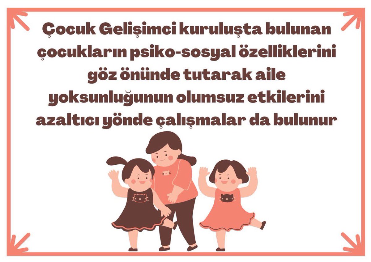 Lisans Çocuk Gelişimi bölümü; 0-18 yaş aralığındaki tüm çocukların tüm gelişimsel alanlarda takibini yapan, değerlendirebilen ve beceri alanları konusunda destekleme sunan kişidir
 #Asp400CocukGelisimci
