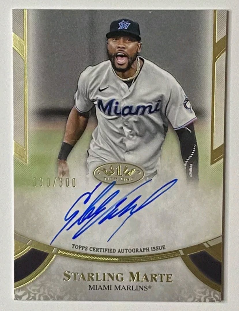 To kick off the first day of #12DaysOfMMO Giveaways, we have a Starling Marte autographed card. 

Must follow and retweet to enter.