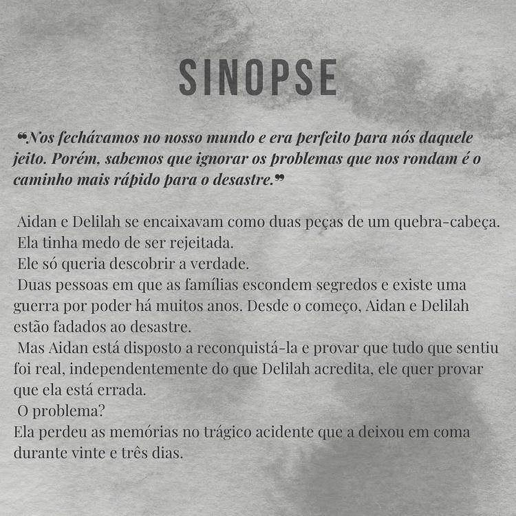 prtlAmandaMaia's tweet photo. Desastre Perfeito: Ato II (Série The Reckless #2) https://t.co/RBWTGipZDs
Já está disponível!!!! https://t.co/zhBebrRTwX