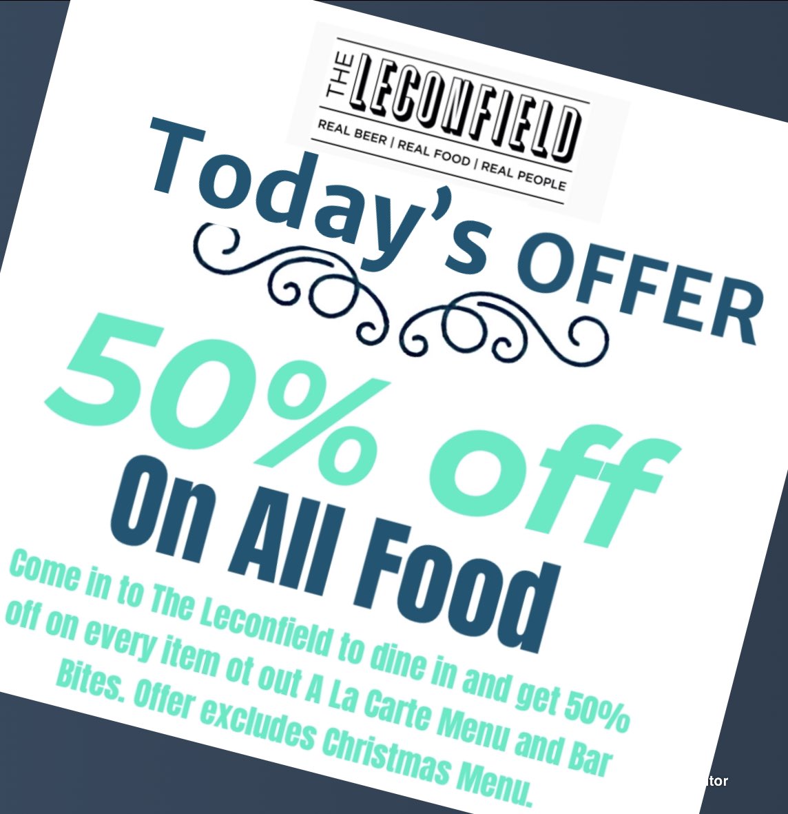 50% on all food only this Monday #safepub #halfprice #saturdaynight #happyhour #london #londonlife #foodporn #foodiesofinstagram #foodlover #beer #publife🍻 #pubfood #londonpub #stokeyfolks #stokey #stokenewingtonchurchstreet #n16 #islington #hackneylife #hackneypubs