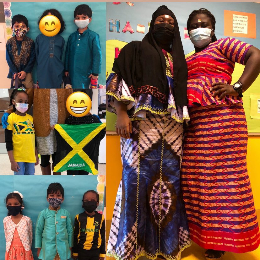 Our beautifully diverse learners on day 1 of spirit week, Multi-cultural Day! We love seeing our stemmers show pride for their cultures and learning about everyone’s unique stories! #iamstem #stemforall @Hughes33Willie @msboratko @MrRichT1P