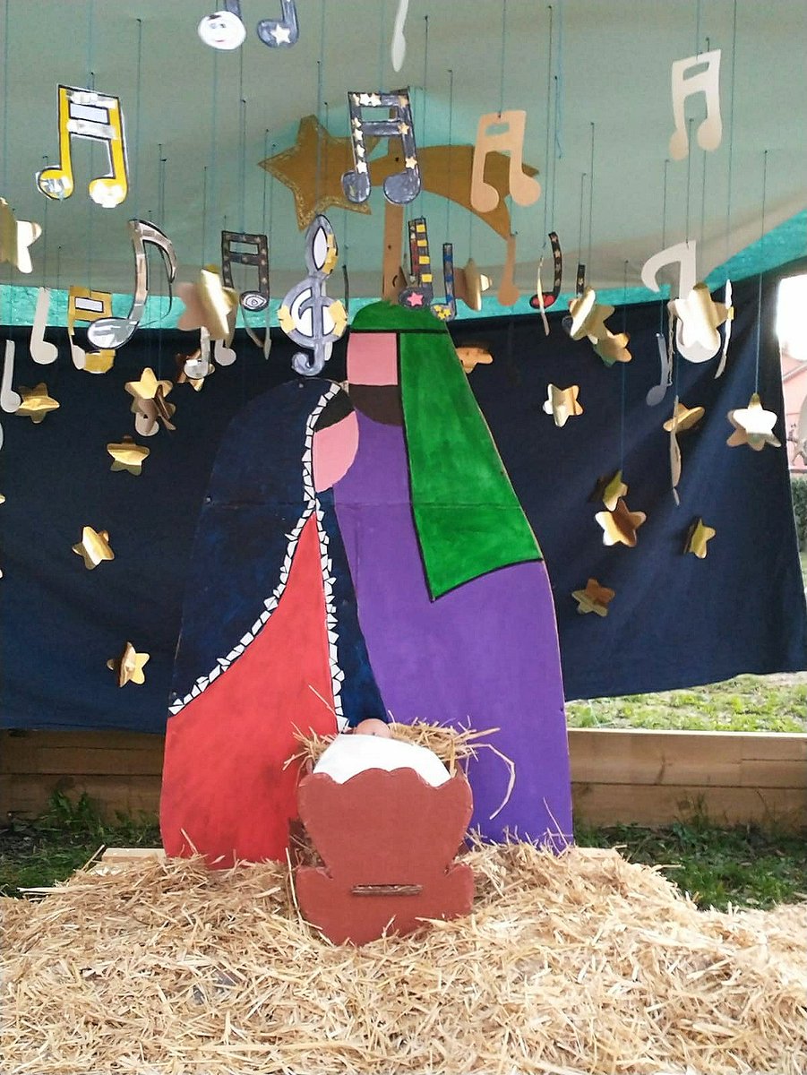 5Imola's tweet photo. Il nostro presepe :Ninna nanna a Gesù Bambino.
INFANZIA RODARI, sez A, B, C https://t.co/TjJ021Ruzo