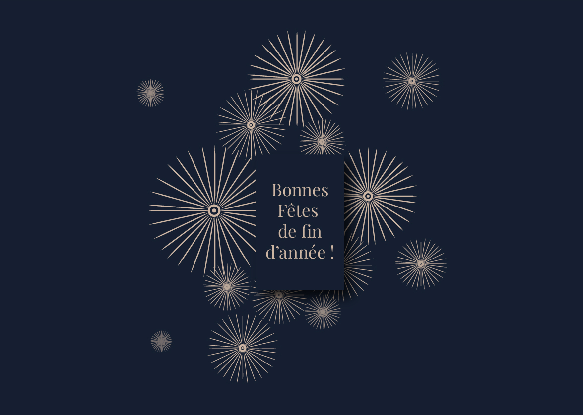 Toute l'équipe BASE tient à vous souhaiter de très bonnes fêtes de fin d'année. 
Merci pour votre confiance et tous les beaux projets que vous nous avez confiés en 2021.
Passez de belles fêtes, prenez soin de vous et de vos proches.

A très vite !