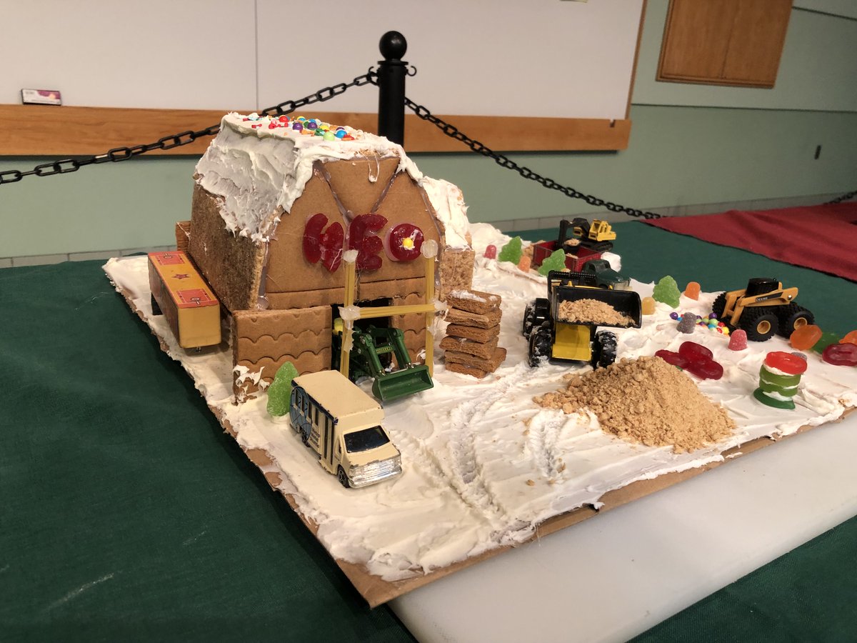 MOBOCES1's tweet photo. Wow, wow, wow! Our #cte students completely impressed with their Gingerbread House Competition entries! On display in the Courtyard until Tues &amp; on our FB page. The contest was sponsored by #moboces @SkillsUSA to benefit the CTE Food Bank. #handsonlearning #operationcollaboration https://t.co/HCnZoep9J8