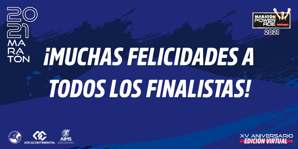 Maratonmty's tweet photo. ¡Nuevamente queremos felicitar a todos los maratonistas del #MPMv21 ! 🙌 Que aunque sigue siendo un año atípico a lo que estamos acostumbrados, sabemos que fue una edición llena de momentos emotivos.
¡Felicidades maratonistas! Nos vemos en el #MPM22
#correNL #MPM #soymaratonista https://t.co/EywrLyRiWP