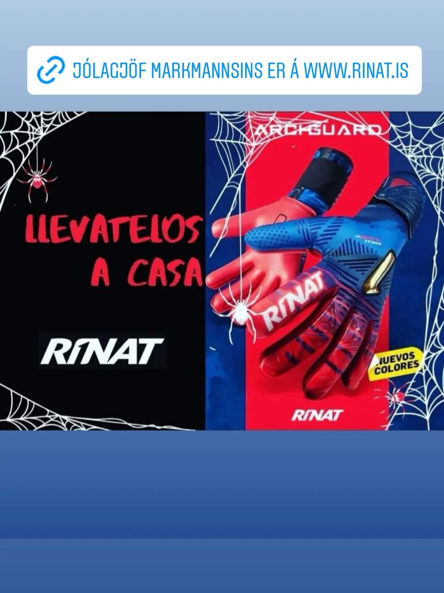 Rinat vörurnar hafa slegið í gegn á Íslandi og víðar. Við sendun hratt og örugglega um land allt. 

Jólagjafir markmannsins fást á rinat.is 🎁🎄