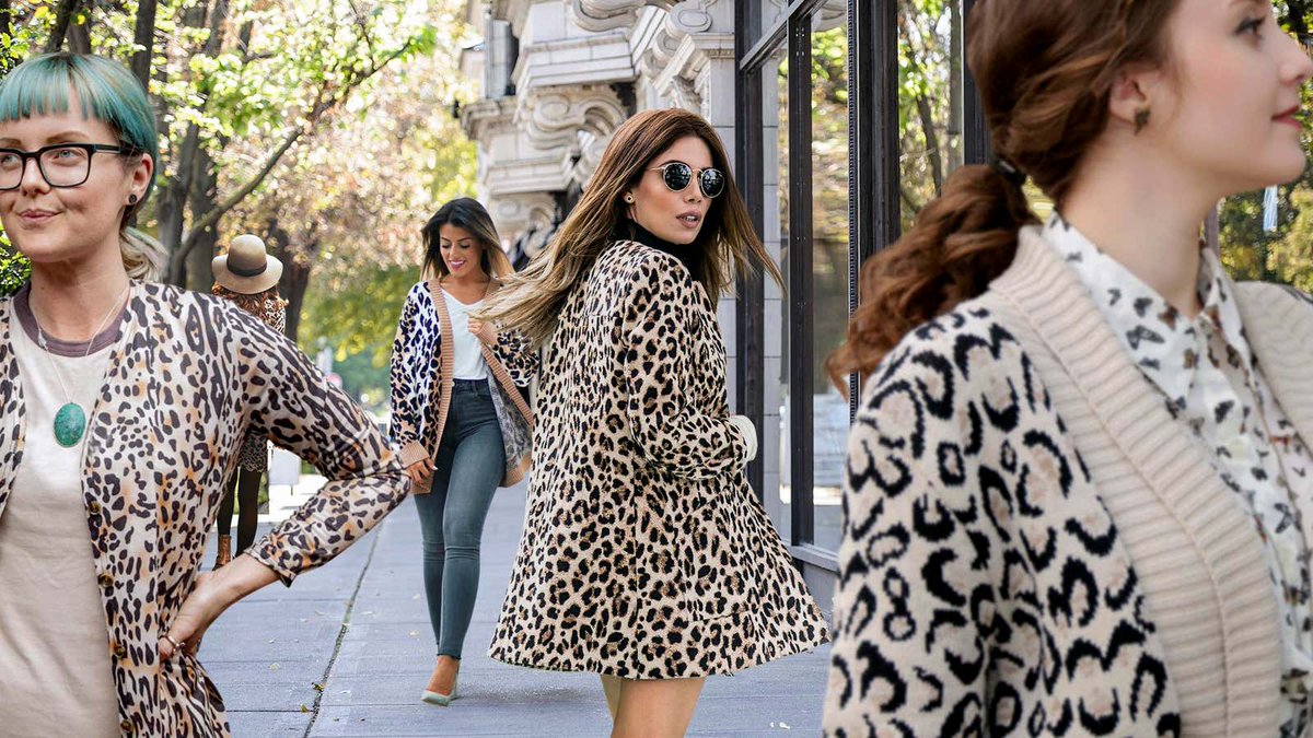 TheOnion's tweet photo. ‘Look, We’re Matching!’ Cry All 330 Million Americans, Pointing To Leopard Print Sweaters https://t.co/gxEtcYeHY7 https://t.co/yl6y3K6b0O