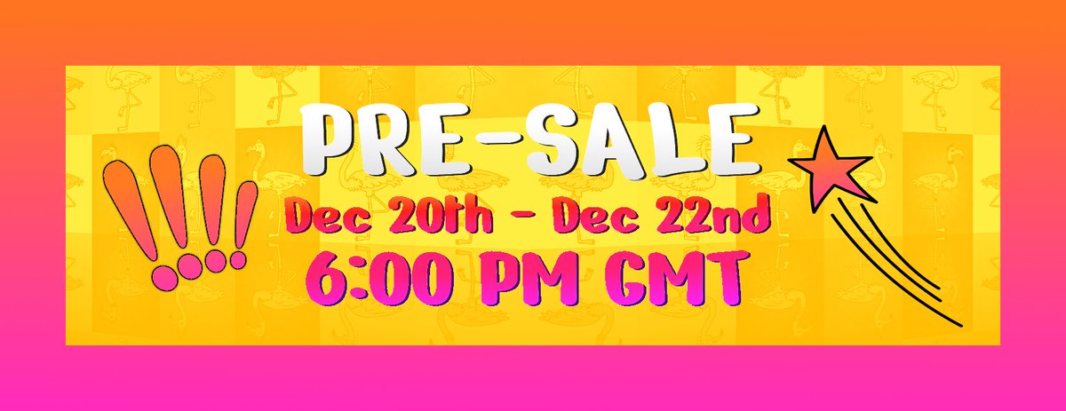 Hey guys! 🦩

We can confirm that the Pre-Sale will start TODAY at 6:00 PM GMT! 🚨

Estimated Gas Fees:🚀
40 GWEI: $15 🔥
60 GWEI: $25 🔥
80 GWEI: $35 🔥

Last chance to join whitelist 👇forms.gle/C4NvAmo5kPnaTe…

#NFTs #NFT #NFTcommunity #nftart #NFTdrop