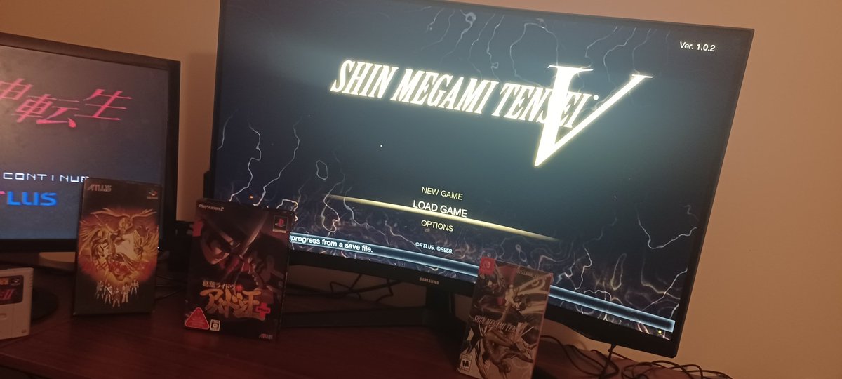 terriblyAvrage's tweet photo. From the first to the last...
My mainline Megaten Collection!
It's just a start, but I'm very proud of how far my @Atlus_West has come so far! Here's to hee-hoping that I get them all one day. #atlusfaithful #Atlus #SMT5 @AtlusFaithful https://t.co/qsdiZuiNeV