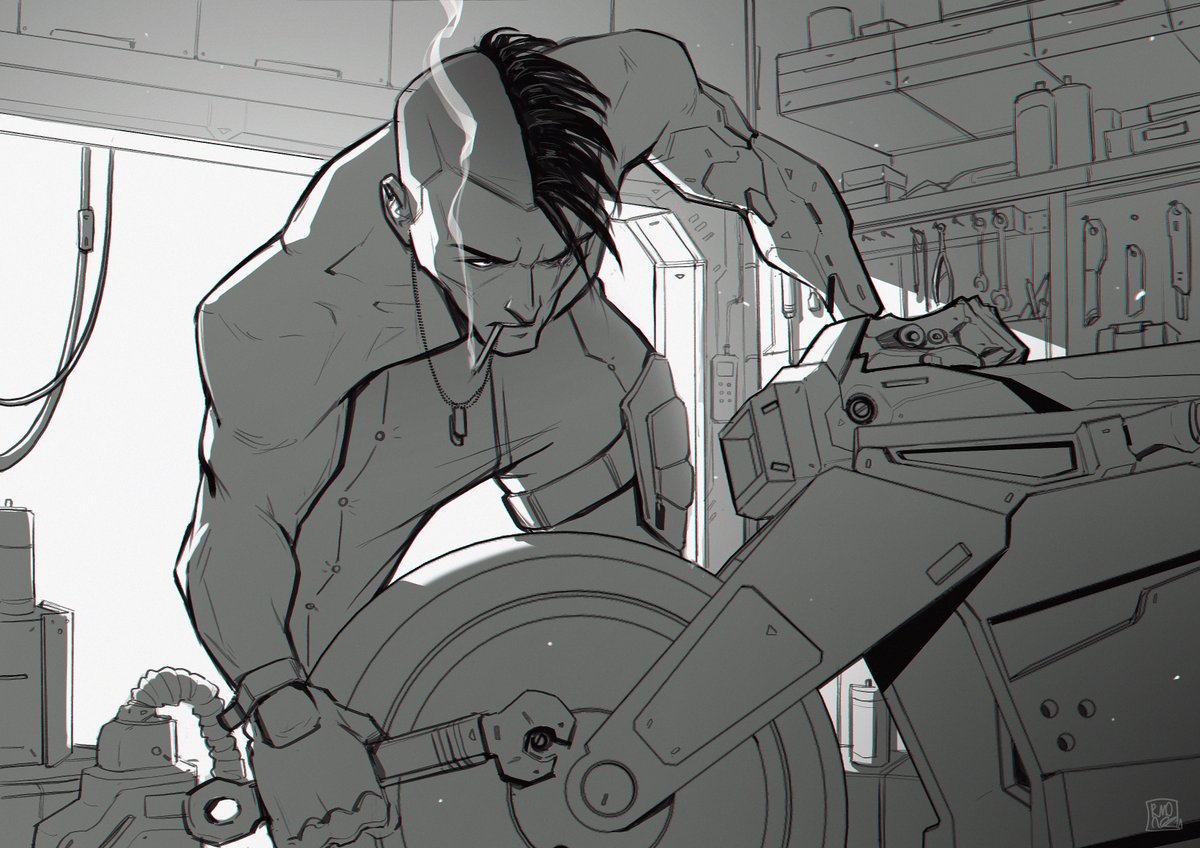 fix ya bike if it's broken
because it fixes you when you're broken.