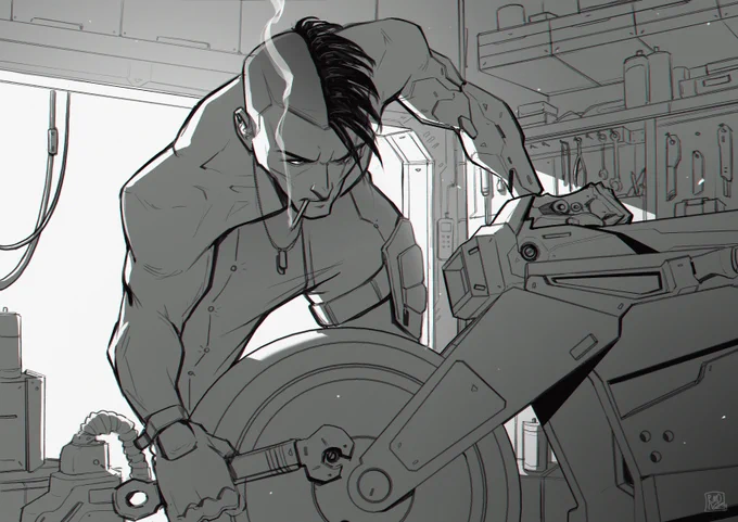 fix ya bike if it's broken
because it fixes you when you're broken. 