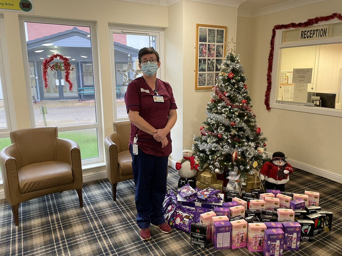 DThegither's tweet photo. Dundee Thegither was pleased to make a donation of Christmas gifts to patients at Kingsway Care Centre. 

This has been an extremely hard year for staff, families but most of all patients. This small act of kindness is the least we can do to spread a bit of dundonian cheer. https://t.co/ckoXV8dMLI