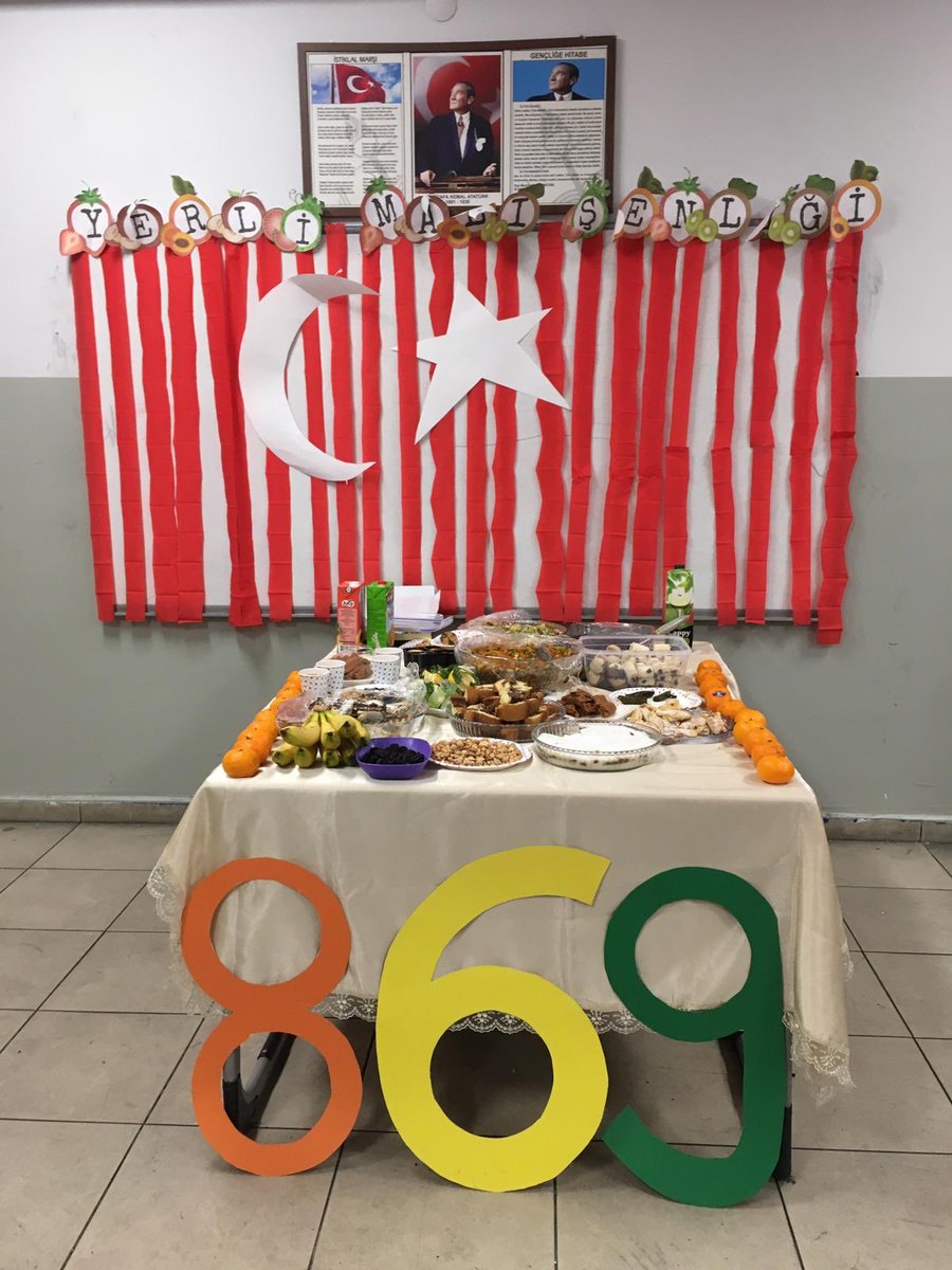 Yerli Malı, toplumsal tutum bilincinin oluşması amacıyla her yıl kutlanan yerli malı haftasını biz de okulumuzda öğrencilerimizle kutladık. ⁦<a href="/NuriyeEroglu/">Nuriye Eroğlu</a>⁩ ⁦<a href="/esay80hotmailc1/">esay80@hotmail.com</a>⁩ ⁦<a href="/sultangazimem1/">Sultangazi İlçe Millî Eğitim Müdürlüğü</a>⁩ ⁦<a href="/necatitekbas/">Necati TEKBAŞ</a>⁩