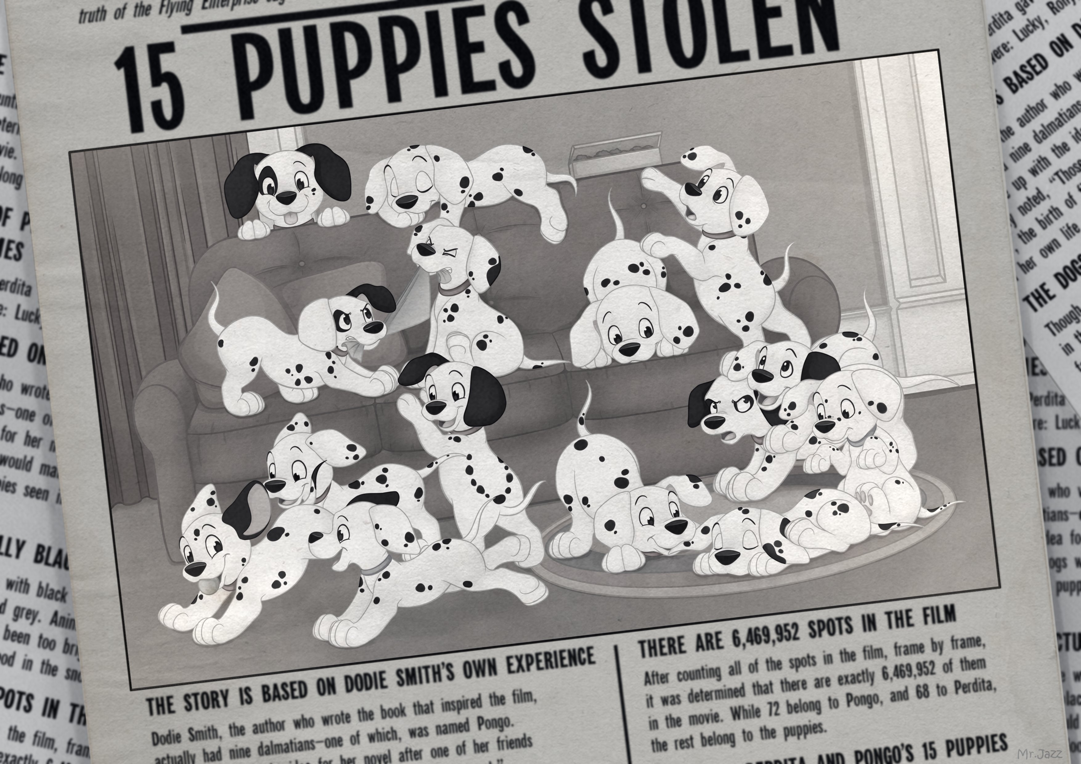 101 Dalmatian Puppies Names