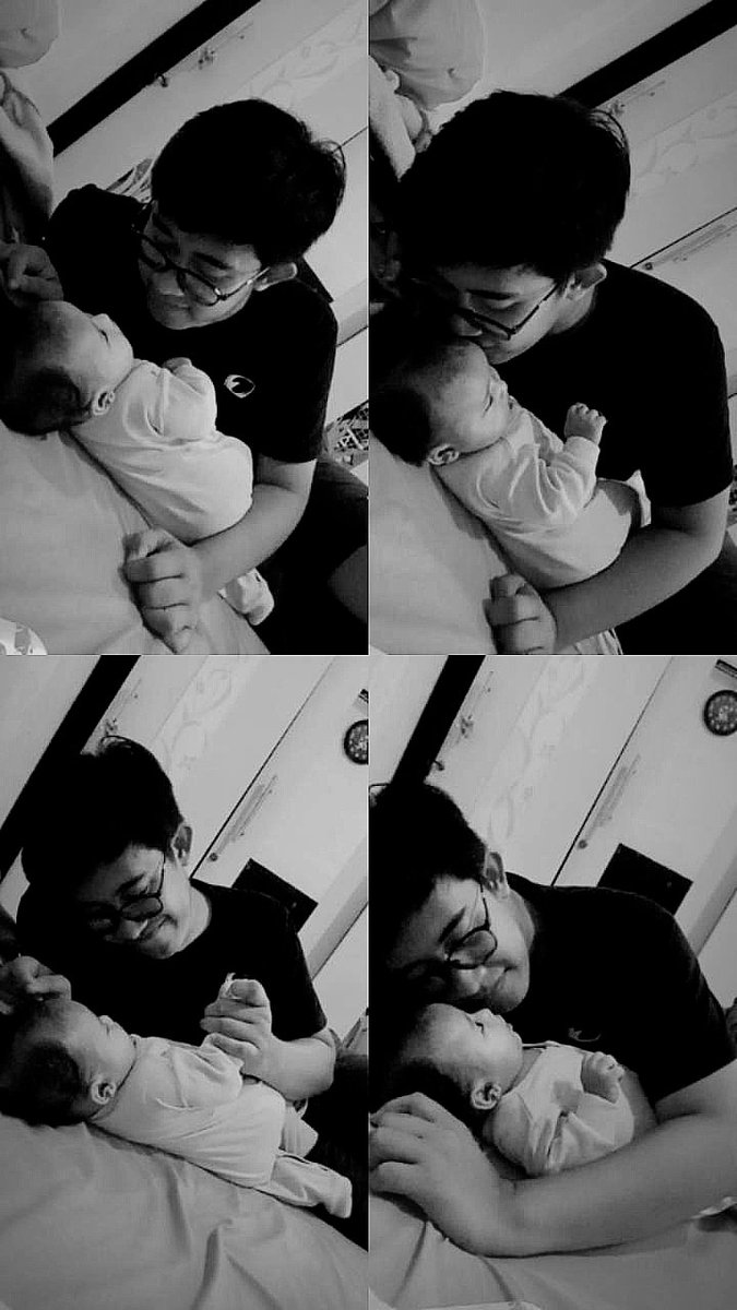 Beruntungnya ada dikeluarga kecil ini, luv papi &amp; luv sha~