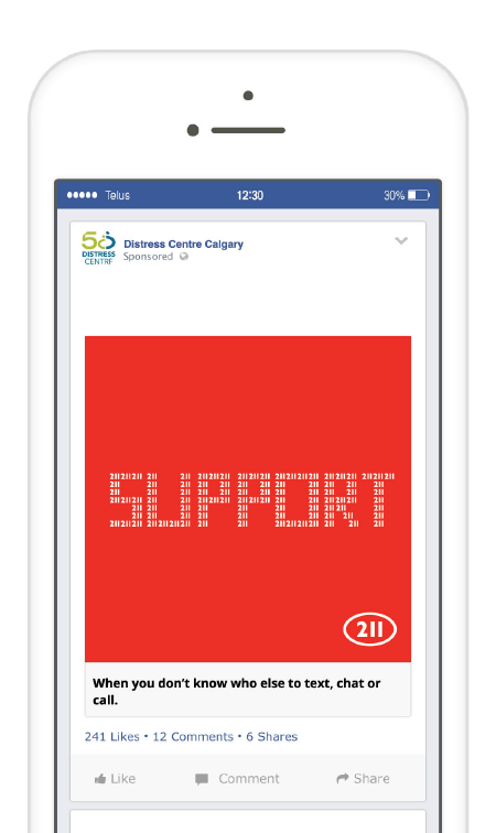 Did you know by calling or texting 211 you can instantly connect with resources for mental health &amp; addictions, housing, and other social supports? #MaketheRightCall today by dialing 211. <a href="/211calgary/">211 Calgary and Area</a> <a href="/Distress_Centre/">Distress Centre YYC</a>