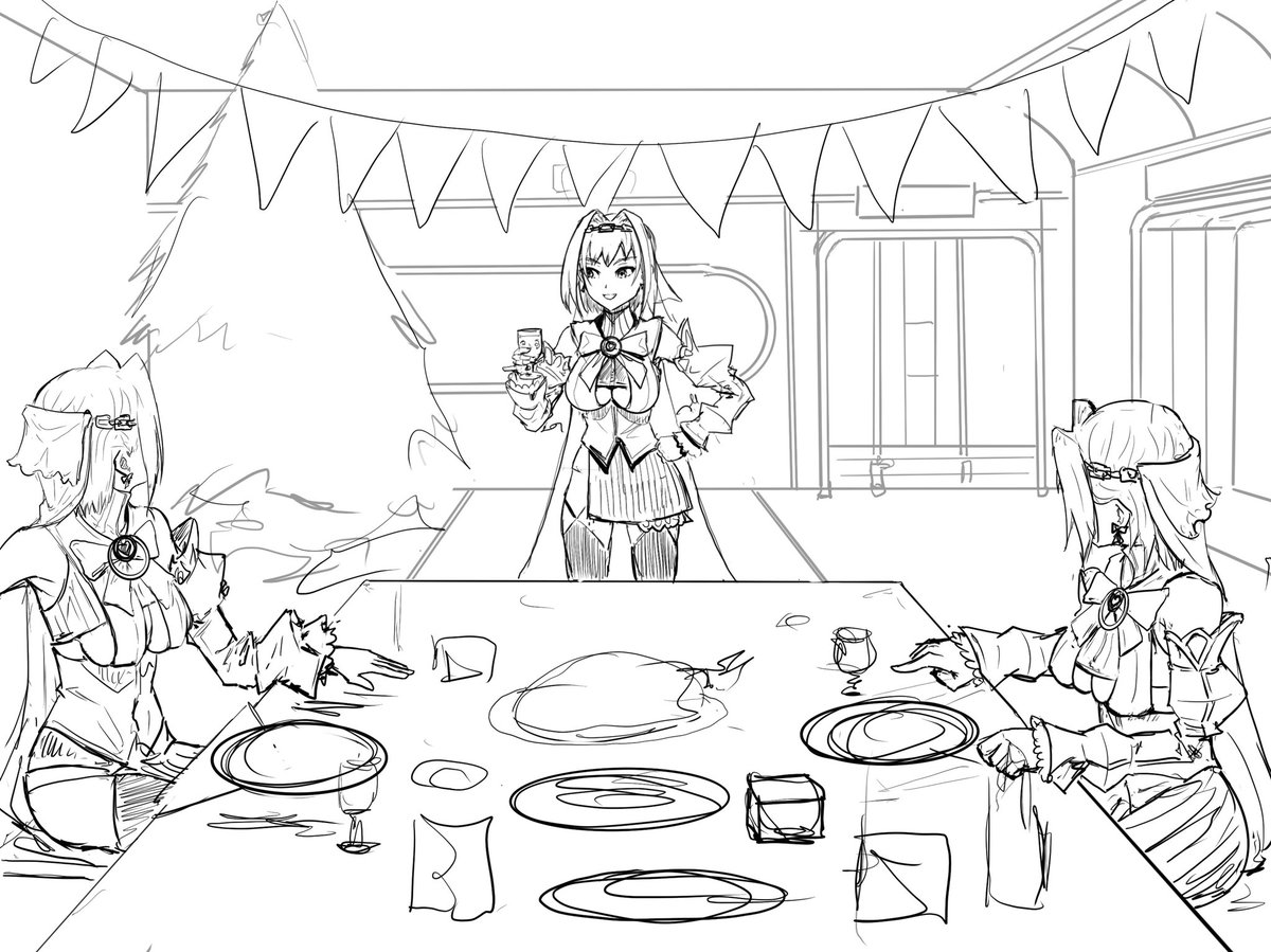 Sketch is done 