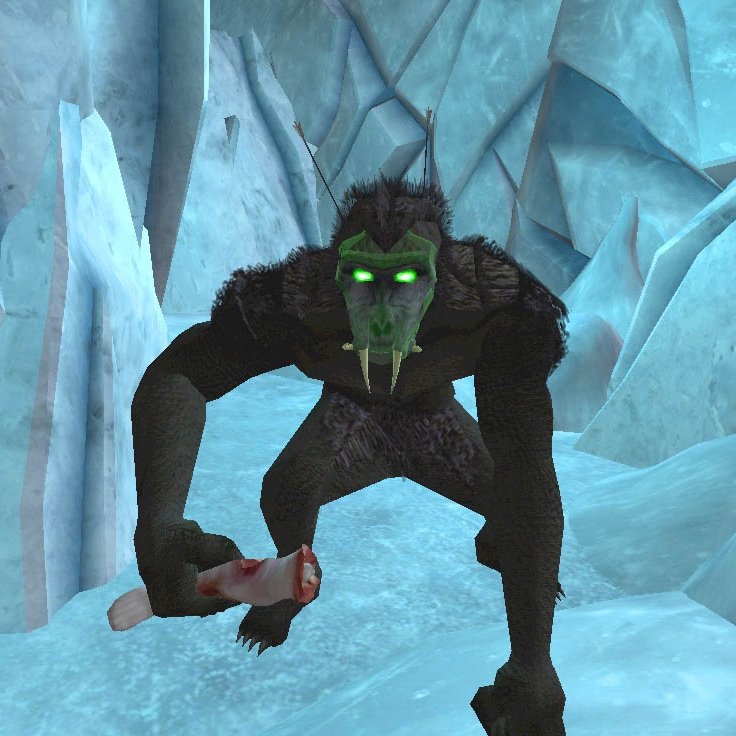 UESP_net's tweet image. Pictured: The Udyrfrykte, the Uderfrykte, and the Udefrykte. Each time one of these legendary trolls has appeared, its name has been spelled slightly differently.