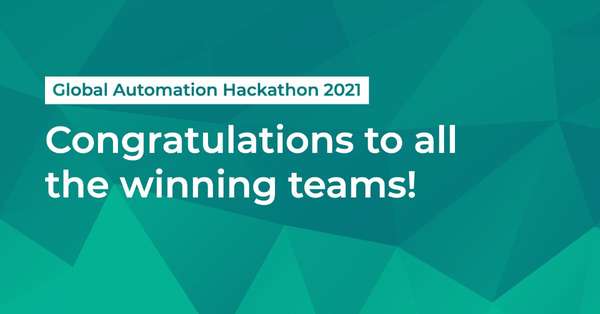 Over 20 teams collaborated extensively to identify projects that could benefit from technological automation during our inaugural Global Automation Hackathon. 

Read the press release &gt; bit.ly/automationHACK