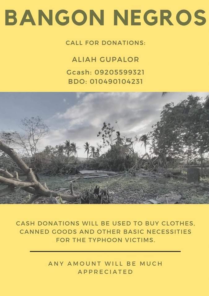 BTS_Cheers7's tweet photo. My family were knocked down by Super Typhoon Odette so it's hard to help my fellow Sipalaynon since we also have to face rebuilding our house & livelihood. So here we are, crying for HELP. PLEASE HELP thru Aliah Gupalor in any ways you can. πππ #sipalaycity #BangonNegros https://t.co/SzJerouqxe