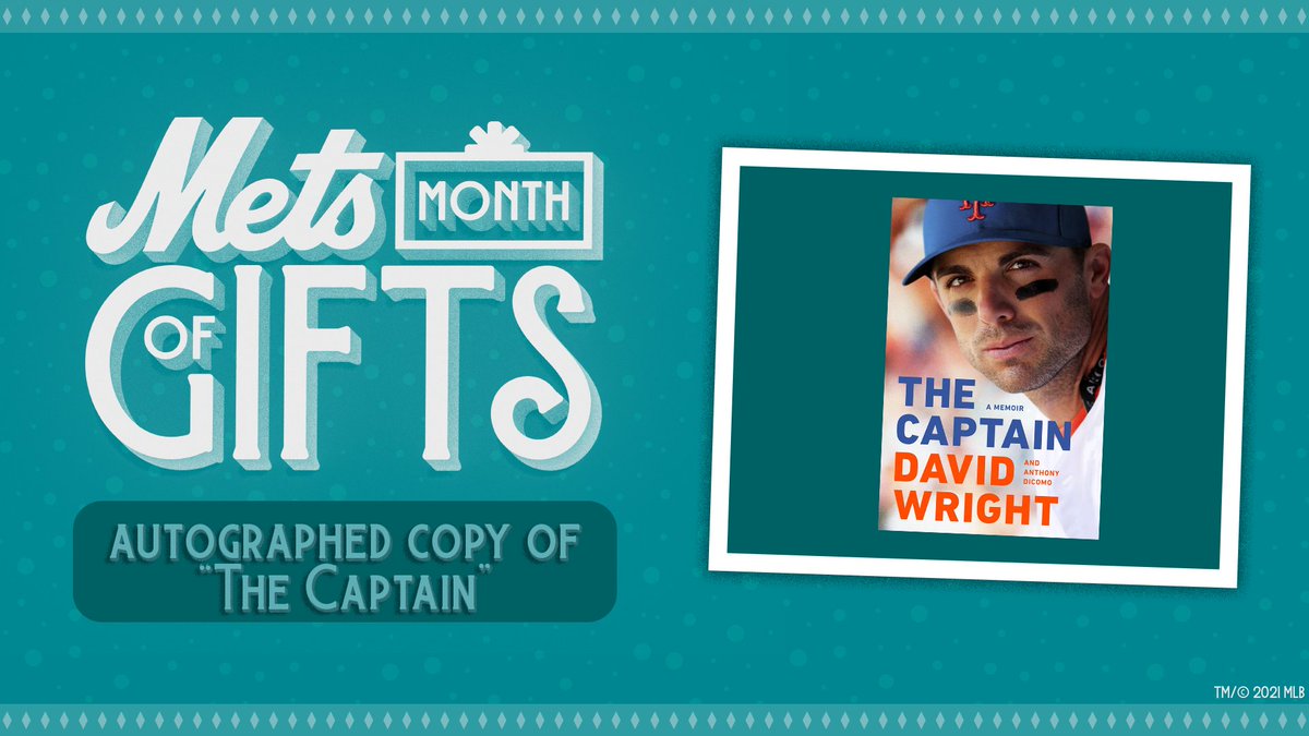 📘 RT TO WIN 📘

Retweet this for a chance to win a copy of The Captain autographed by David Wright. We will choose two winners. #MetsMonthOfGifts