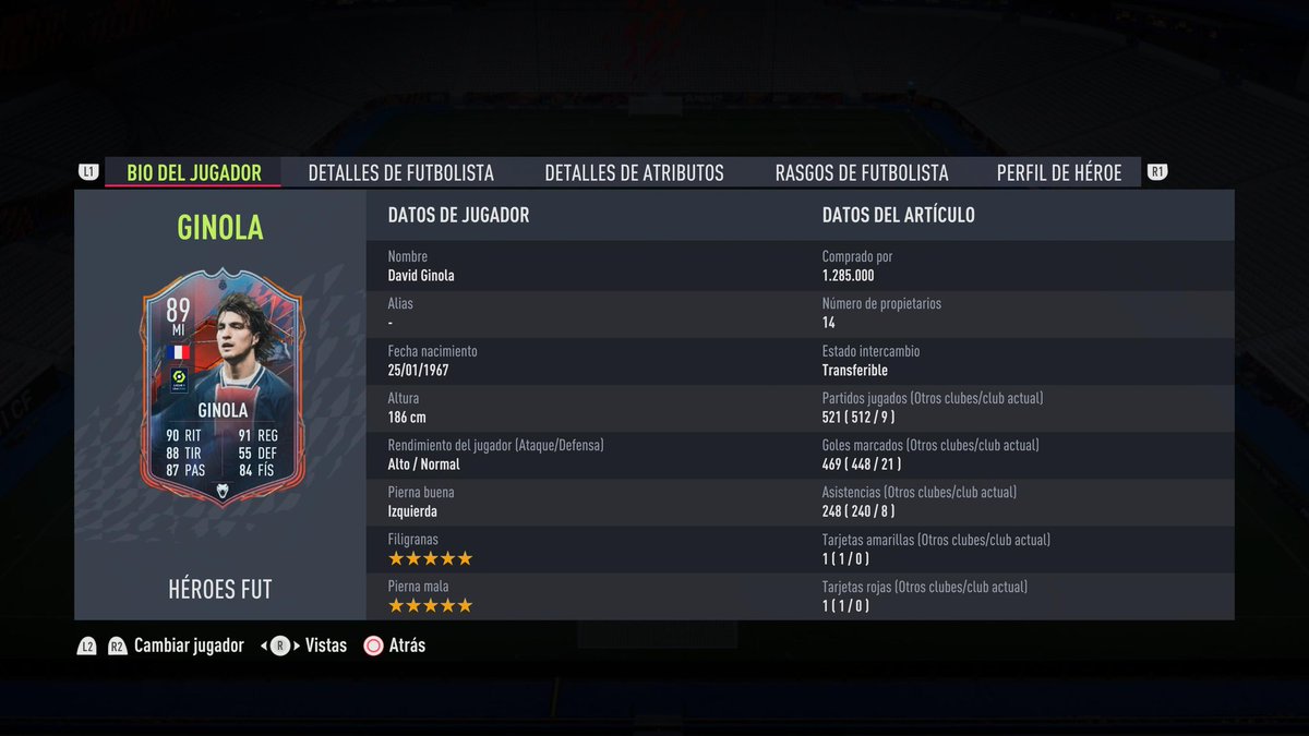olmo_jesus's tweet photo. He jugado solo el clasificatorio de Fut Champions con él y.... 🤯

9-0 y arrasando en la Ginoleta. Que barbaridad de carta.. no sé cómo no lo he fichado antes. https://t.co/VEiQhhtXcZ