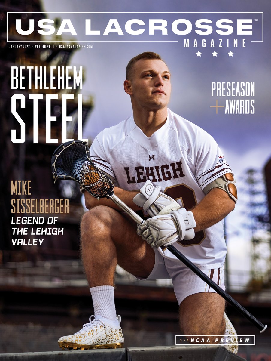USA Lacrosse Magazine (@usalacrossemag) on Twitter photo πππ§ππππππ π¦π§πππ πͺ
Lehigh Valley legend and @LehighLacrosse superstar Mike Sisselberger graces the cover of our January edition, the first installment of our two-part 2022 <a href="/NCAALAX/">NCAA Lacrosse</a> preview.
Coming this week to <a href="/USA_Lacrosse/">USA Lacrosse</a> members nationwide.
πΈ <a href="/steveboylephoto/">Steve Boyle Photo</a> πππ§ππππππ π¦π§πππ πͺ
Lehigh Valley legend and @LehighLacrosse superstar Mike Sisselberger graces the cover of our January edition, the first installment of our two-part 2022 <a href="/NCAALAX/">NCAA Lacrosse</a> preview.
Coming this week to <a href="/USA_Lacrosse/">USA Lacrosse</a> members nationwide.
πΈ <a href="/steveboylephoto/">Steve Boyle Photo</a>