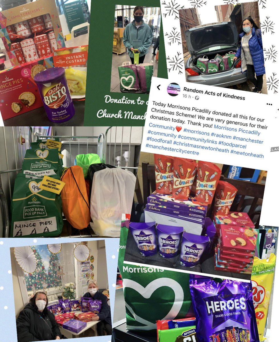 🎄#12actsofkindness🎄
So far we have supported our local charities including <a href="/treats_street/">Street Treats</a> @thelalleycentre and numerous other good causes and care homes to help make Christmas special 🎁🎅