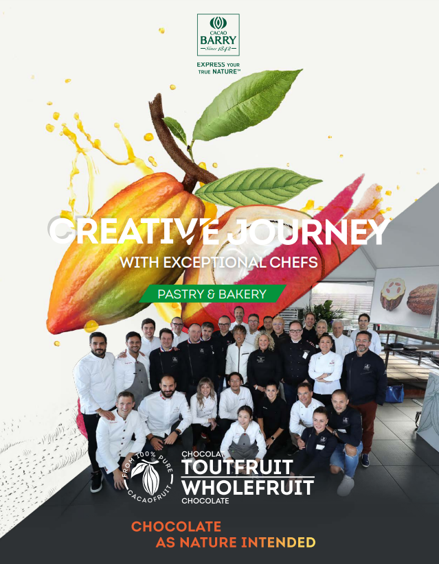 CacaoBarry_ENG's tweet photo. WholeFruit brings a deep shift on how the cacaofruit is perceived and hence how chocolate is made, achieving what nature intended. Chefs are leading this revolution. Download our Creative Journey booklet: https://t.co/3fl9ChVSsQ #cacaobarry #wholefruitchocolate #evocao https://t.co/Br6BgnDfvw