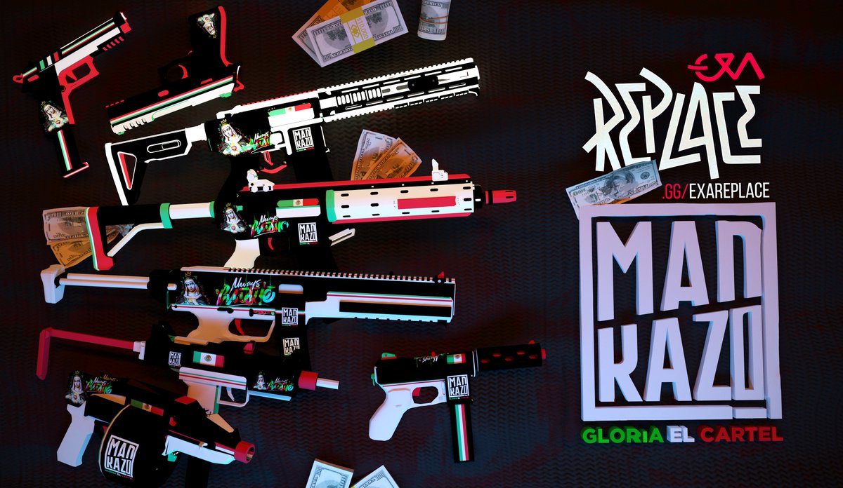 - #skinconcept -

Madrazo Pack [FiveM] "Replace Glow x Animate"
- Preview 3D : Cinéma4D + Octane

Discord : discord.gg/exareplace

#FiveM  #replacefivem #3D