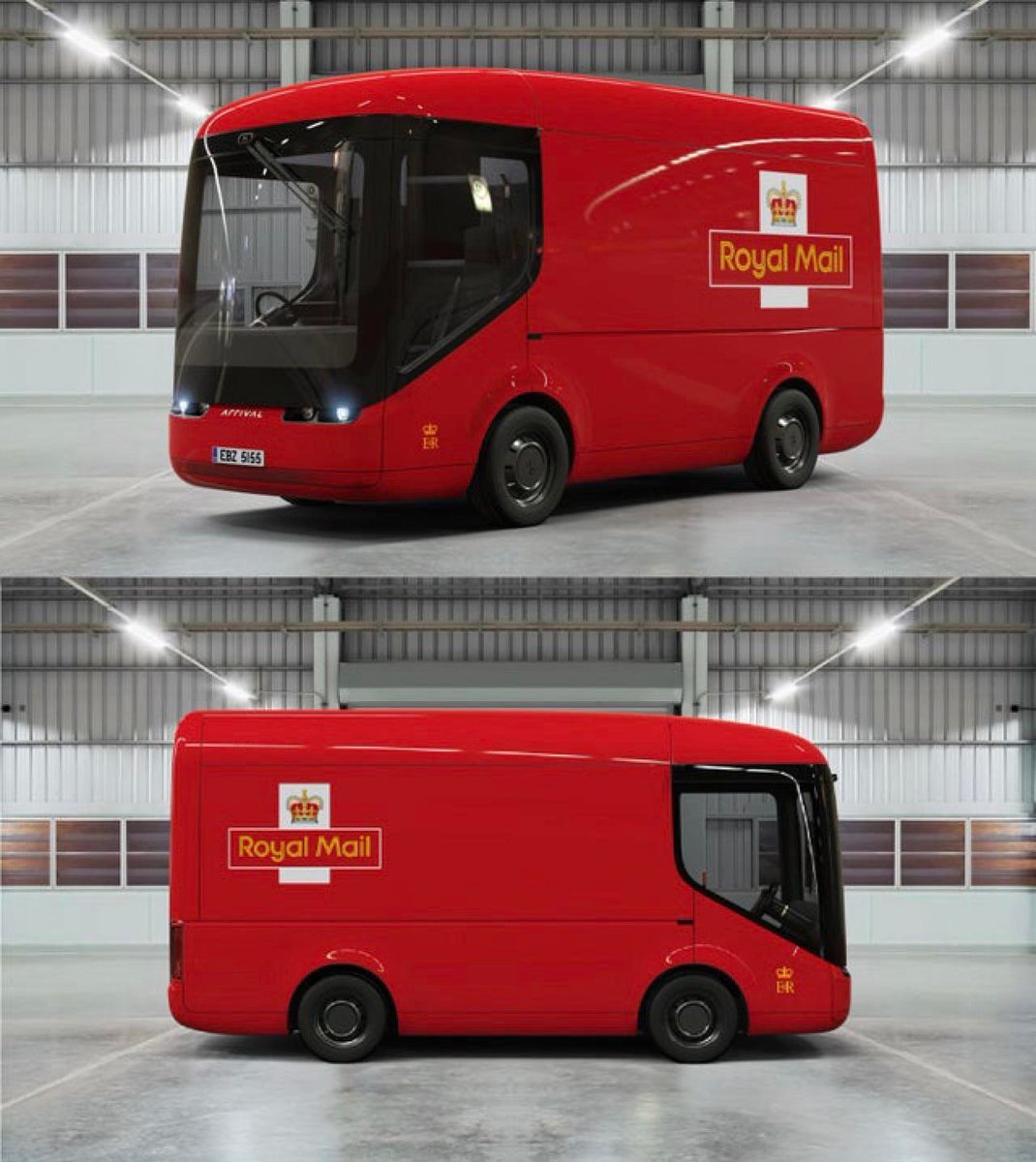 many people have tagged us and messaged us about the new royal mail's electric delivery vans and: we agree