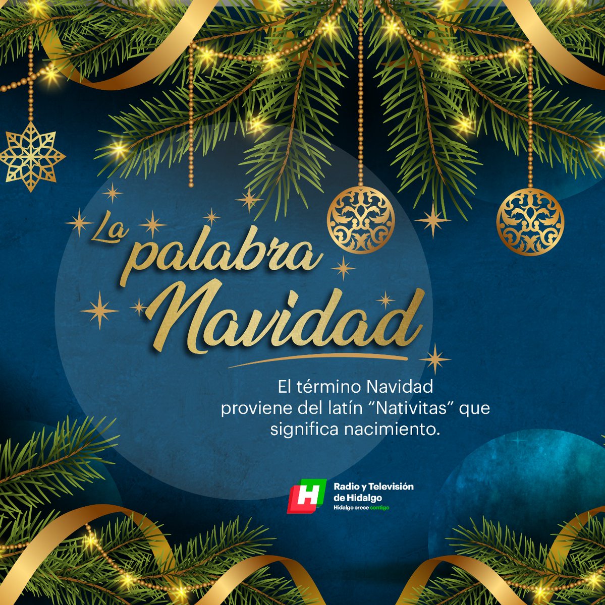 RadioTvHidalgo's tweet image. El establecimiento oficial del 25 de diciembre como “día de #Navidad” se produce en el año 345, cuando por influencia de San Juan Crisóstomo y San Gregorio Nacianzeno se proclama esta fecha para la Natividad de Cristo.

#NavidadHidalgo