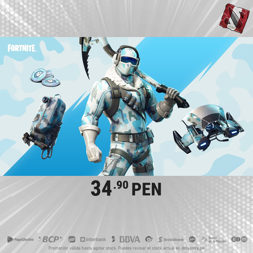 dotastoreperu's tweet photo. 🔥 #NUEVO Pack Congelamiento Profundo +1000 paVos S/34.90 😱

✅ Recarga sin comisiones⠀
✅ No necesitas tarjeta⠀
✅ 100% seguro 🔒
⠀
#fortnite #pavos #HabitanteDelVacio https://t.co/UpkgggJz6e