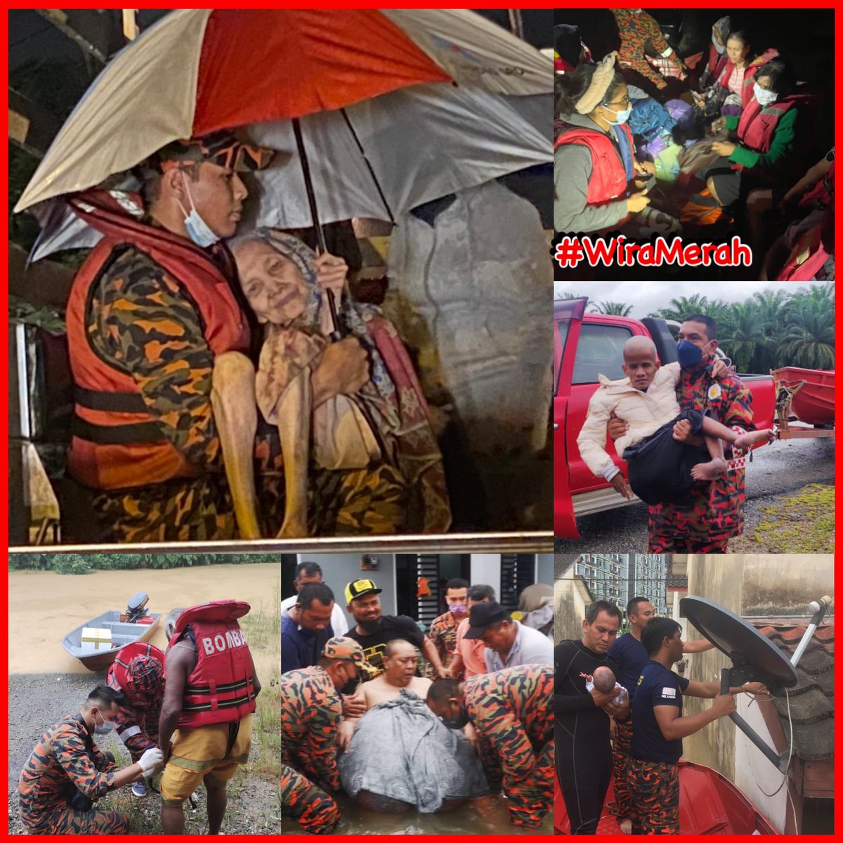 shiefa78's tweet photo. Kesian mangsa. Kesian juga abang2 Bomba.Ramai yang nak bantu, Alhamdulillah.Apapun,tuding menuding takkan surut banjir ini.Bantu mana yg boleh in the truest spirit of #KitaJagaKita Shout out to Bomba,APM,Tentera etc kerana tak pernah mengeluh or putus asa! Syabas!#Banjir2021 https://t.co/Tq5QdSPX4c