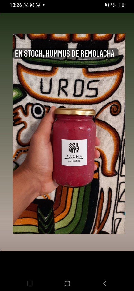 toomasdominguez's tweet photo. Espacio publicitario del dia
Me quedaron dos hummus, uno de remolacha y otro de garbanzos
Entrega hoy ! https://t.co/lh5RxcdJxb