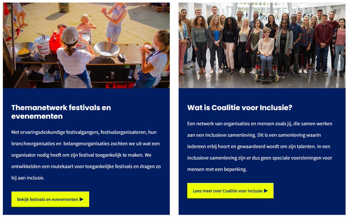 🎊VERNIEUWDE WEBSITE🎊 | Heb jij onze vernieuwde website al gezien? Hieronder een voorbeeld van onze website. De komende tijd wordt gebruikt om de puntjes op de i te zetten! 

Neem eens een kijkje op coalitievoorinclusie.nl ^VK
